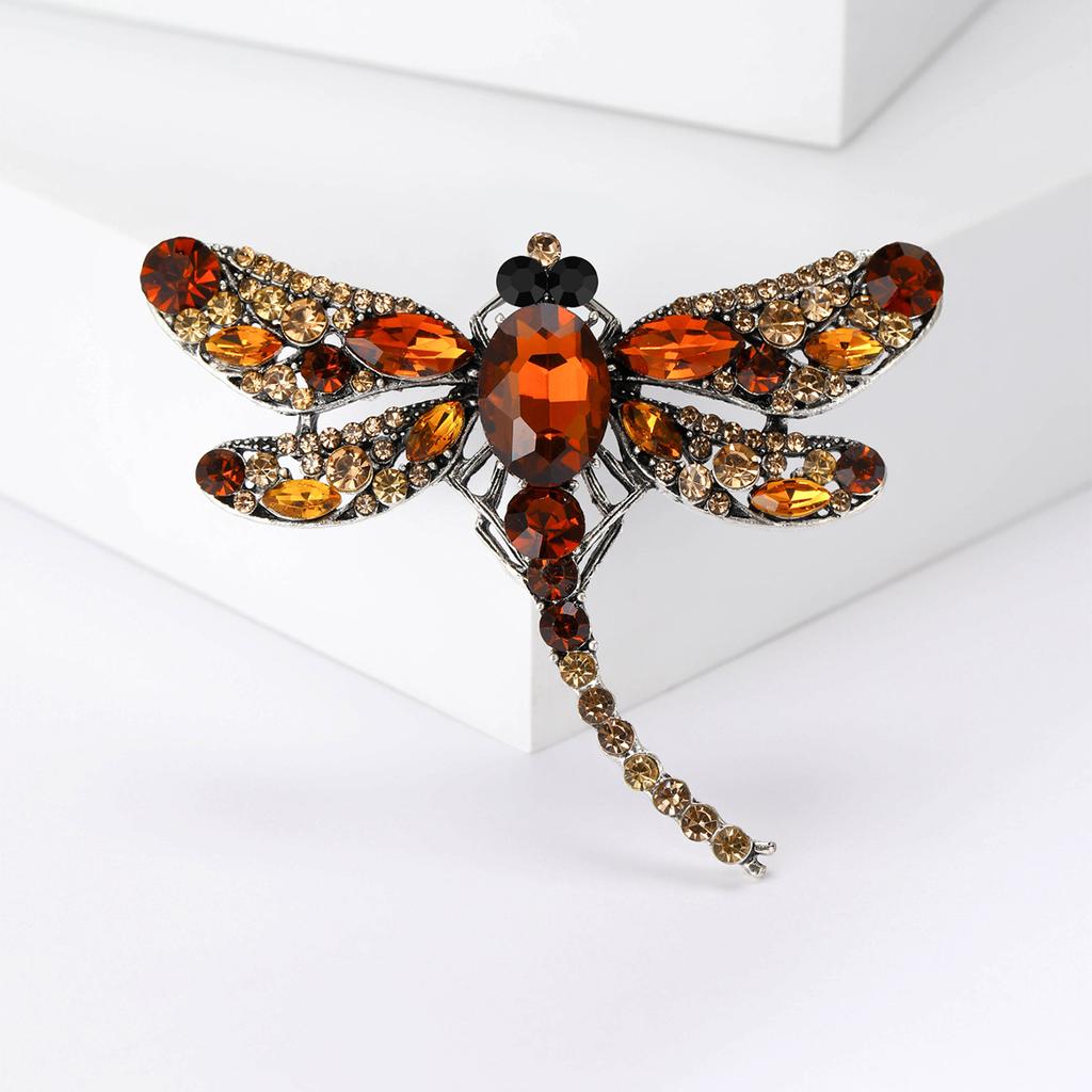Wind Creative Design Insect Brooch Fashion Dragonfly Brooch Brooch, Simple Temperament Clothing Accessories