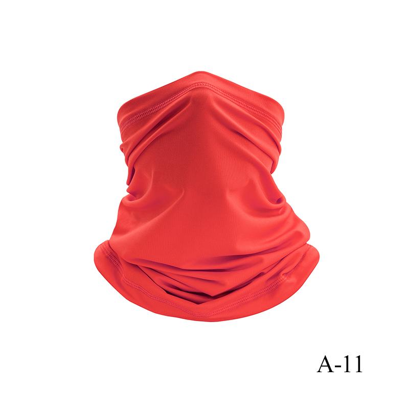 Защита от ультрафиолета Ice Silk Face Cover Neck Tube Outdoor Sports Bandana Scarf Дышащий шарф для пешего туризма Neck Gaiter Bandana