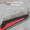 Double Row Pet Comb for Dogs & Cats - Flea & Lice Removal, Detangling & Cleaning