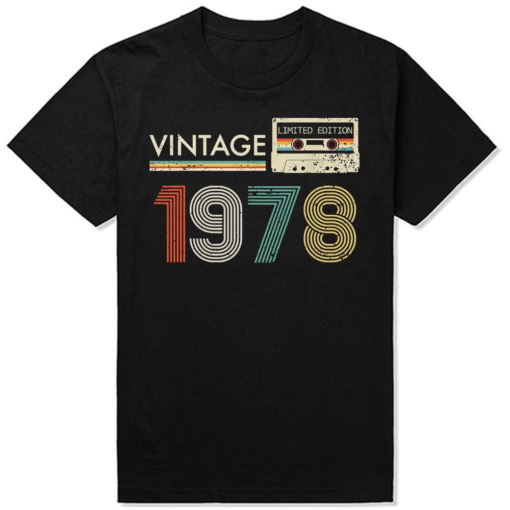 Classic Birthday Cassette Tape Commemorative Edition TShirt Summer Print Street Style ShortSleeve TShirtWomen Clothing
