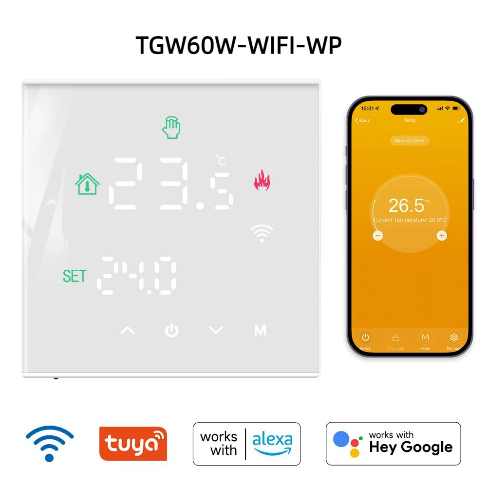 Beok Hub Controller Water Floor Zone Heating System Smart WIFI Thermostat Central Heating Controller Actuators for Gas Boiler
