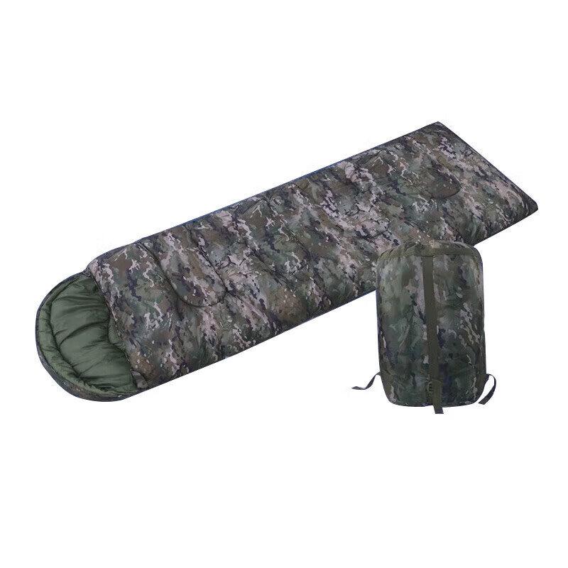 Bingxiaowan Envelope-Style Camouflage Adult Camping Sleeping Bag
