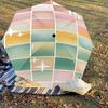 1pc Disco ball Automatic Open/Close Umbrella with Windproof, 8-Rib Sturdy Canopy, Durable Ribs, Fashionable Design1143A