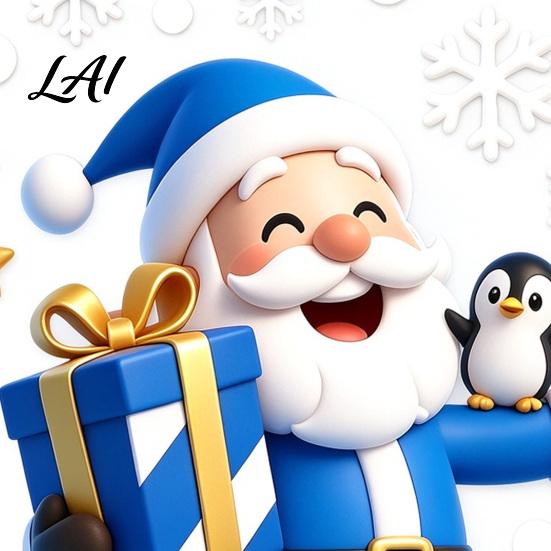 Removable Christmas Glass Stickers Static Window Cling Cartoon Blue Santa Stickers Reusable DIY Seasonal Displays Decor with Snowflake Balloon