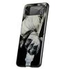 Muay Thai Fight Boxing Cover Phone Case For Samsung Galaxy Z Flip 7 6 5 4 3 5G Flip7 Flip6 Flip5 Flip4 Flip3 Black Fundas Shell