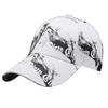 ONE LIMITATION Simple English Letters, Black and White Design, Two-Color Cap, Hat for Men and Women, CP009 (01 White)