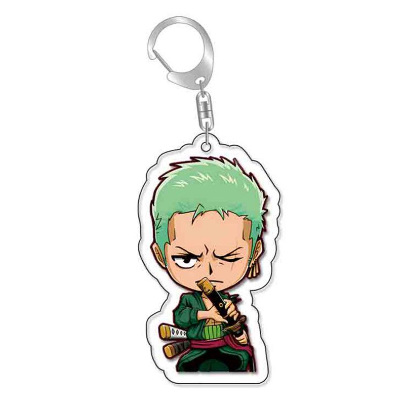 Акриловый брелок-подвеска One Piece – Луффи, Бог Солнца, Чоппер, Усопп, Зоро, Эйс