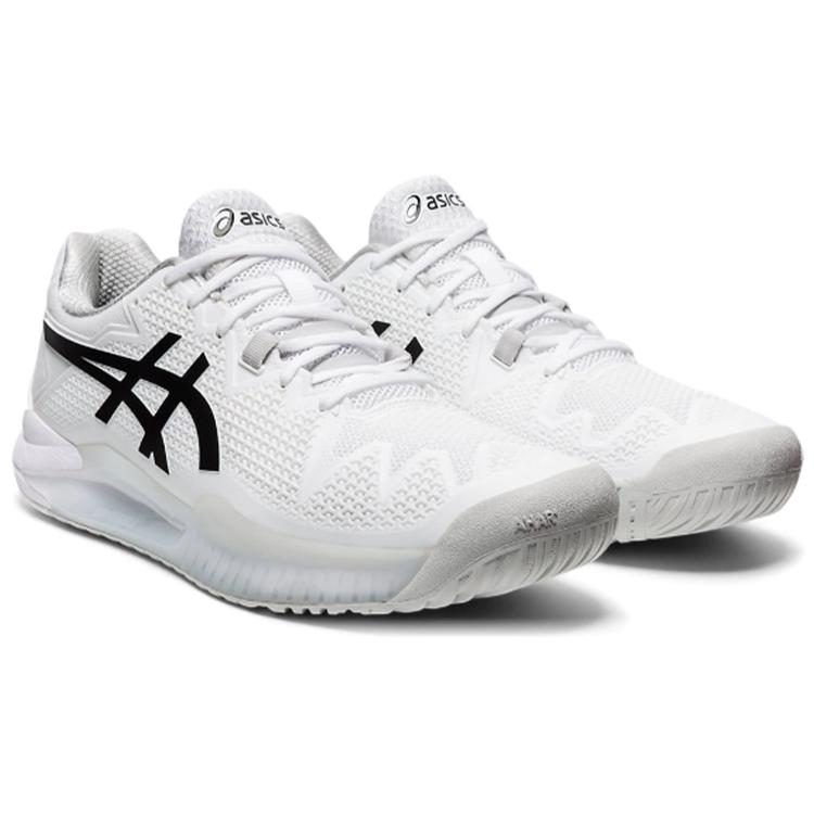 Asics Гель Resolution 8 Белый Черный 1041A079-101