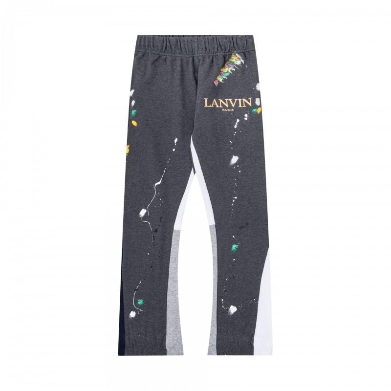 Mens Womens Classic Graffiti Print Loose Fit Sweatpants Casual Trousers Streetwear