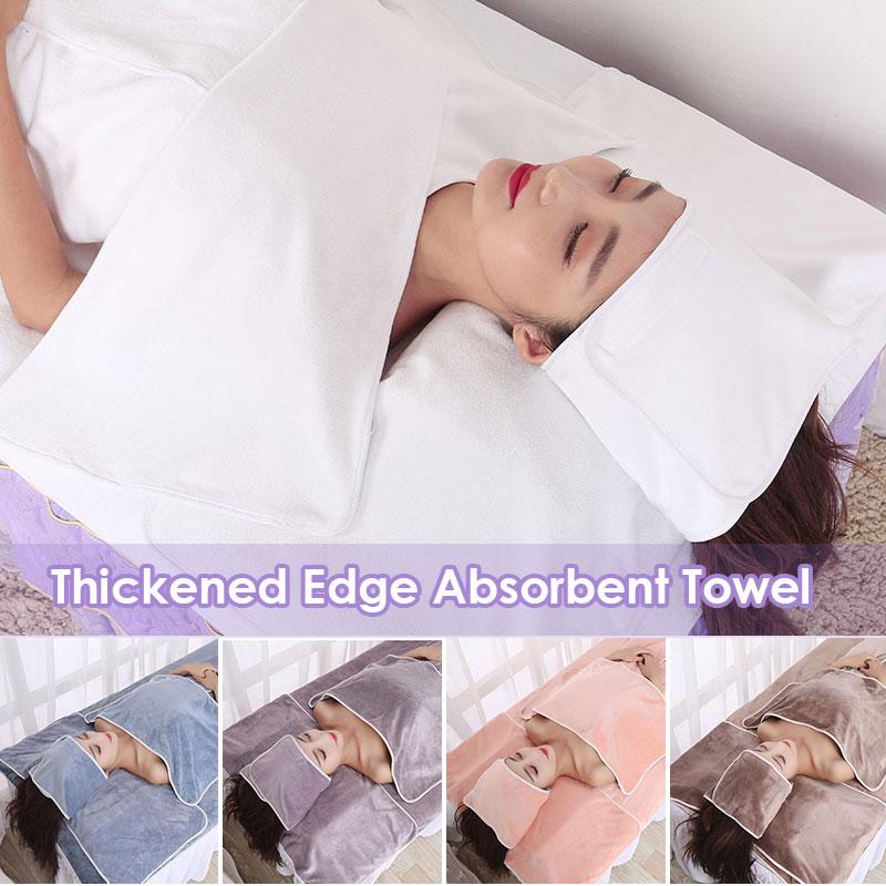 Комплект из 3 полотенец для салонов красоты из волокнистых тканей: тюрбан + полотенце + наволочка, полотенца для СПА-массажа, платок на голову, толстое быстросохнущее впитывающее полотенце