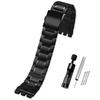 ZHUOLEI Replacement Stainless Steel Metal Watch Strap for Swatch 19mm and 21mm Watches (Includes 3 Spring Bars, Removal Tool, and Box)
