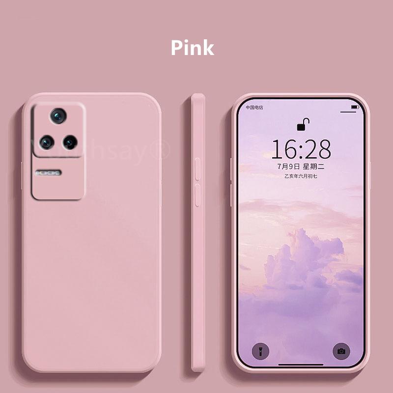 Для Poco F4 Чехол для Xiaomi Poco F4 M4 Pro X4 GT Чехол Coque Мягкий жидкий силиконовый чехол для телефона TPU для Poco F4