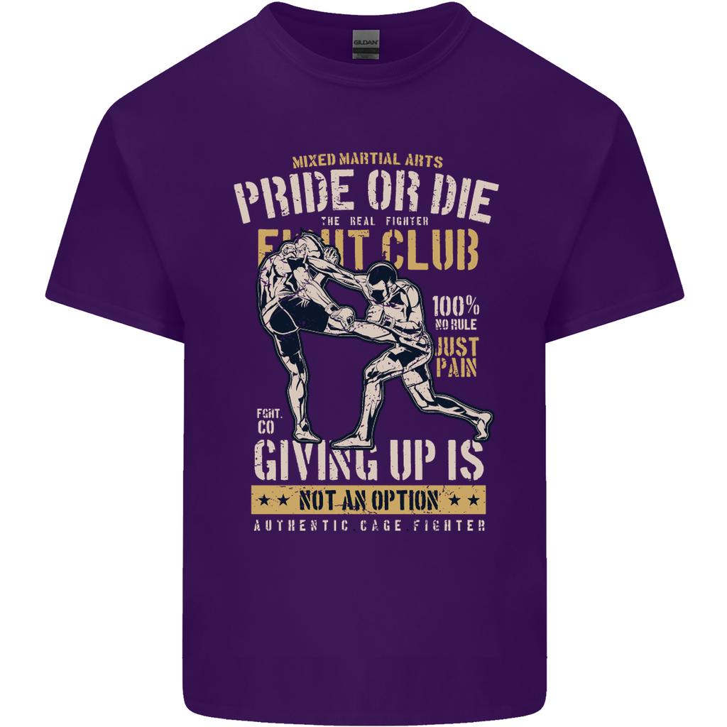 Pride MMA Муай Тай Смешанные единоборства Унисекс Легкая хлопковая футболка