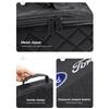 AAAMX1 Car Charging Cable Storage Carry Bag Organizer Box Car Interiors For Ford Focus Fiesta C-Max ST Mondeo Transit MK2 MK3 MAX F150