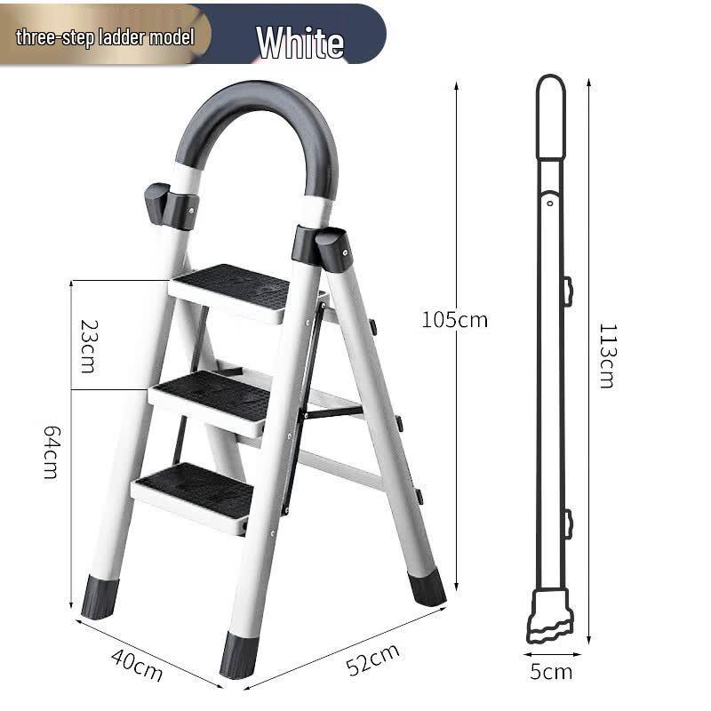 Lianyu Heavy-Duty Folding A-Frame Step Ladder