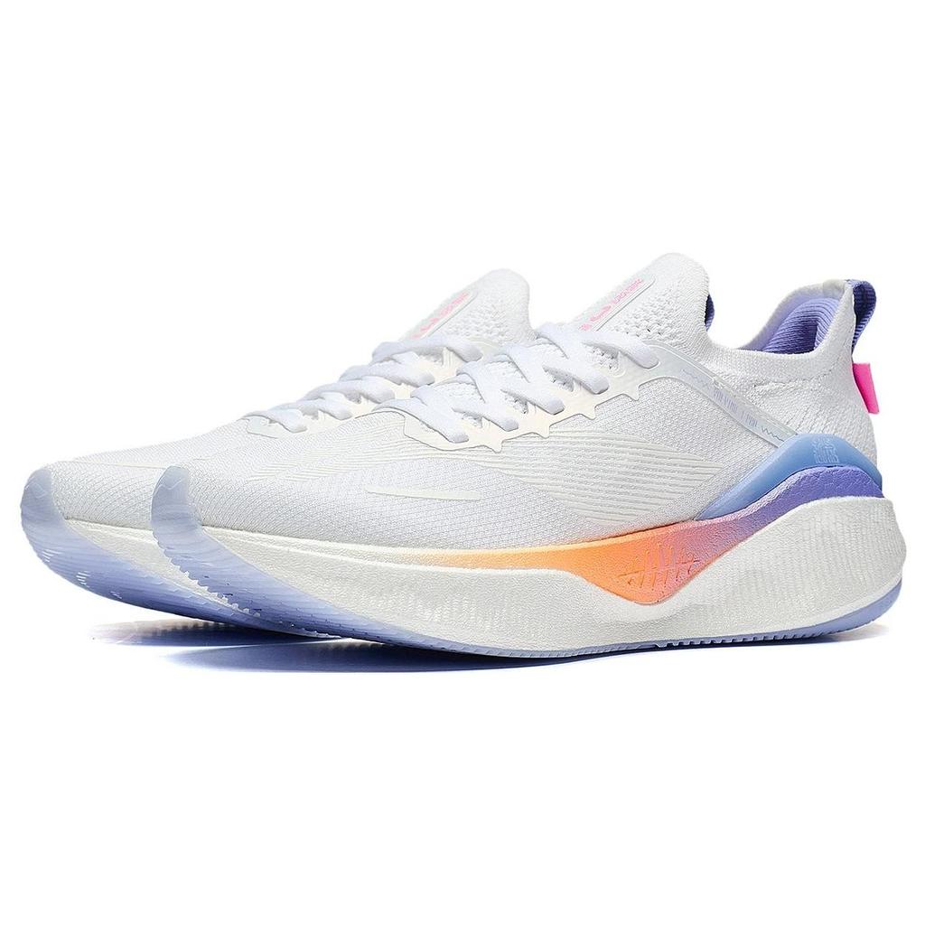 Li Ning Yuying 3.0 Pro Comfortable Sports Durable Lightweight Low-Top Running Shoes Women Sneaker White ARHT018-8