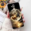 For Huawei Mate 20 Lite 6.3" Case SNE-AL00 Cute Cat Soft Silicone Cover For Huawei Mate 20Lite SNE-LX1 Colorful Butterfly Shell