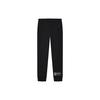 Fila X MIHARA YASUHIRO Geometric Pattern Print Loose Cuffed Knit Casual Long Pants Men Bottoms Black F11M243602F-BK