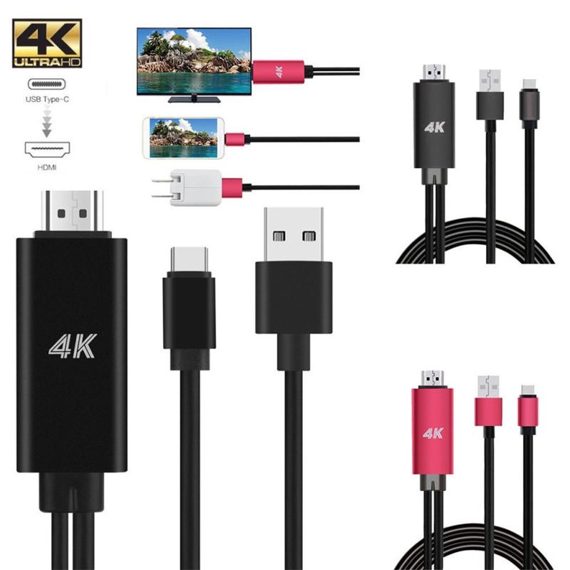 Кабель Type-C к HDMI 4K HDTV TV Цифровой AV-адаптер Аудио-видео конвертер для Samsung Note