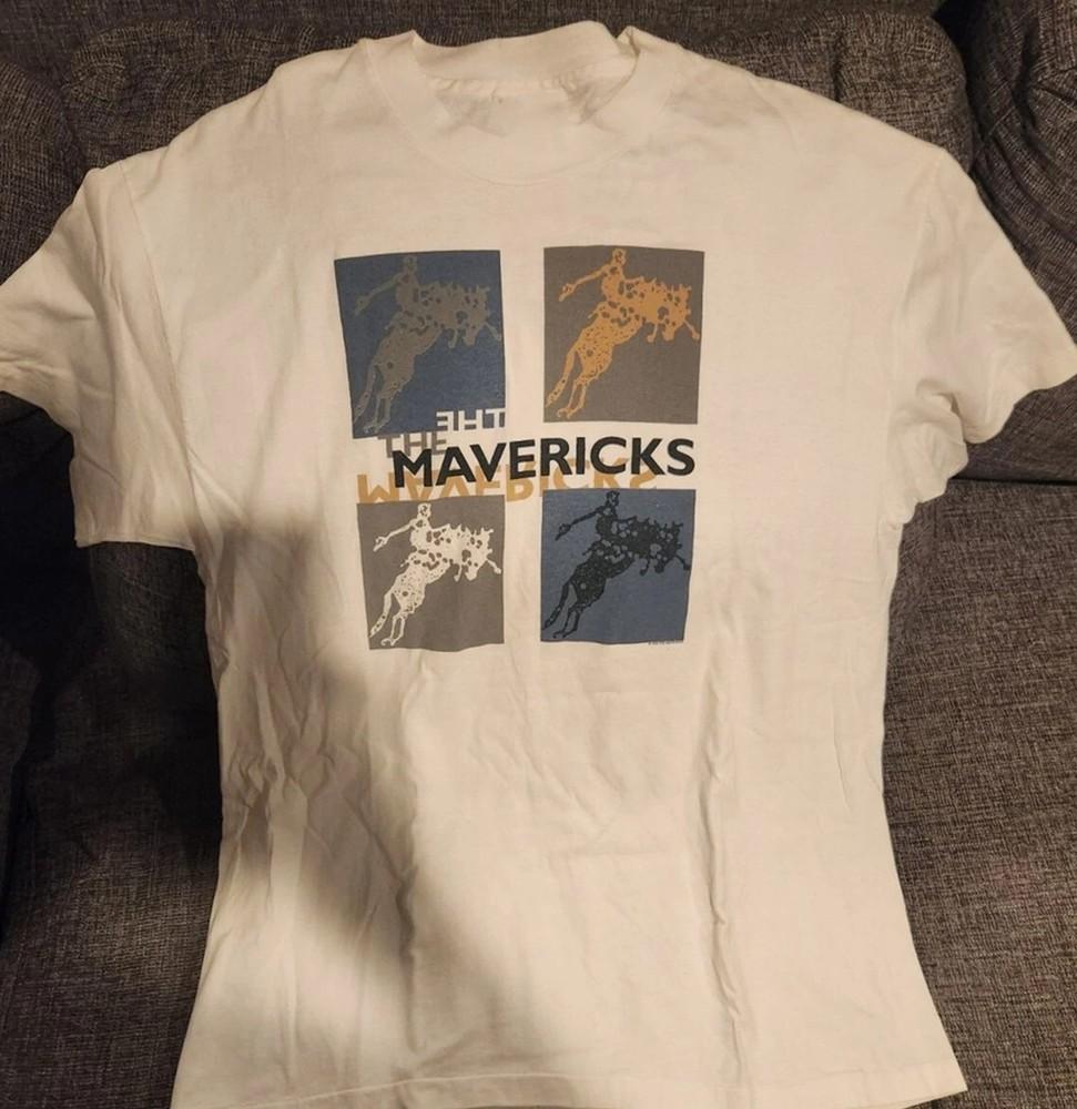 THE MAVERICKS 1995 Тур Рауль Мало Репринт S235XL Футболка Унисекс Футболка