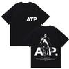2025 Summer NQK Atpunte Pienso Concert Album Tshirt Male Y2K Hip Hop Goth Short Sleeve Fashion High Quality Cotton Tshirt
