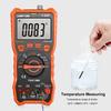 LOMVUM Digital 6000 Count Voltage Tester Meter with Backlight LCD and Flashlight Multimeter, Auto-Range Ohm, Volt, Ampere, Capacitance, Temperature,