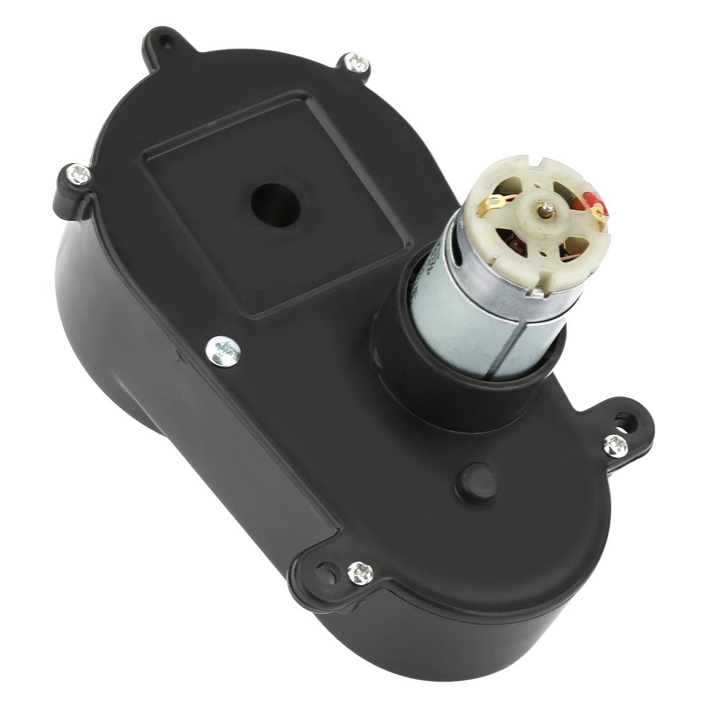 RS390 Gear Box Electric Motor Steering Gearbox for Children Car Kids Toy (12V5600Rpm)