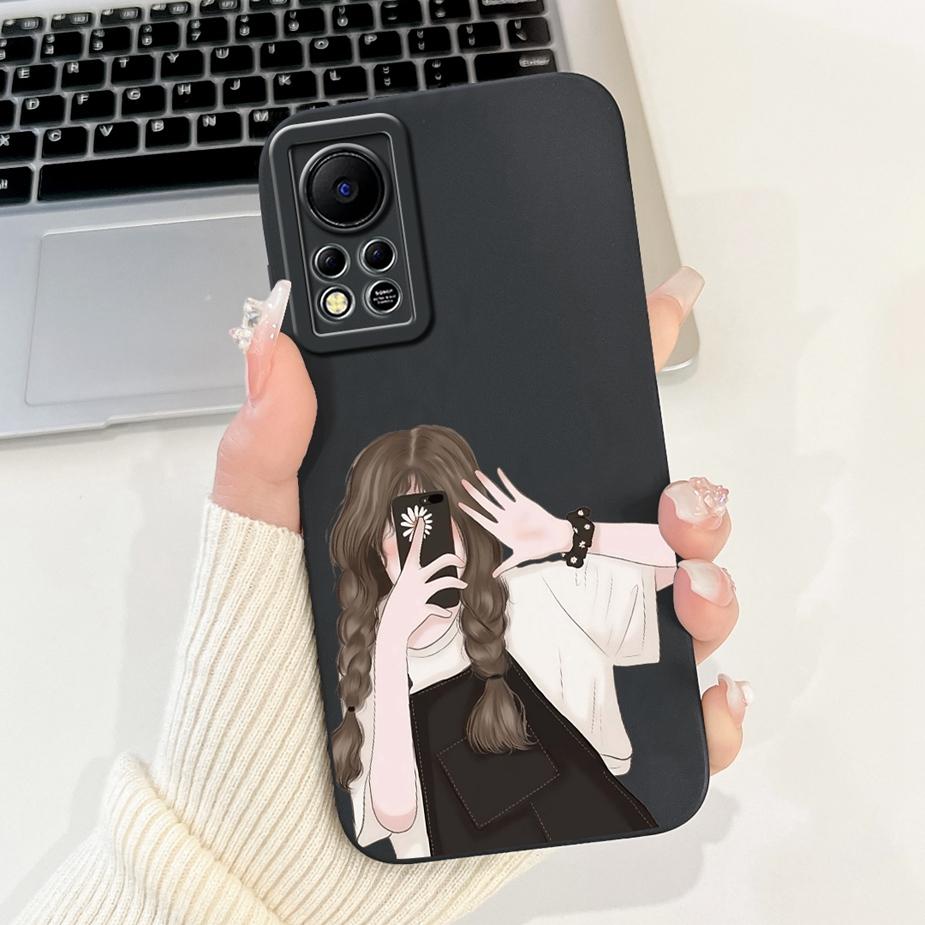 Чехол для Infinix Hot 11s NFC Новый Модный Конфетный Расписной Чехол Силиконовый Чехол Для Infinix Hot 11S X6812 X6812B Hot11s NFC Мягкие Чехлы