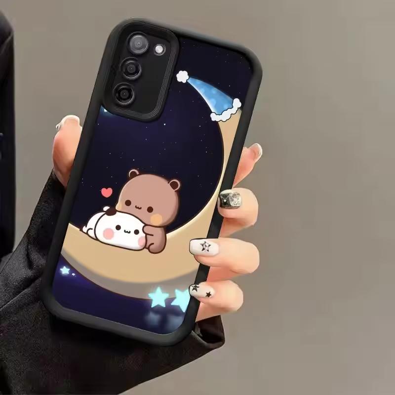 Милый чехол BUBU DUDU для пары для Samsung Galaxy Чехол S24 S23 S22 S21 Ultra Plus A55 A54 A53 A52 A35 A25 A15 5G Телефон Y2k Чехол