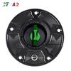 Motorcycle Accessories New For KAWASAKI Z750 Z800 Z1000 SX R ZZR1400 ZX6R ZX10R RR ER6R CNC Fuel Tank Cap Keyless Oil Gas Cover
