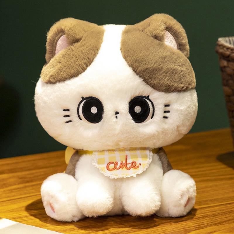 Очаровательная Мягкая Плюшевая Игрушка Кошка Для Детей Мягкая Набивная Животная Кукла Подарок на День Рождения