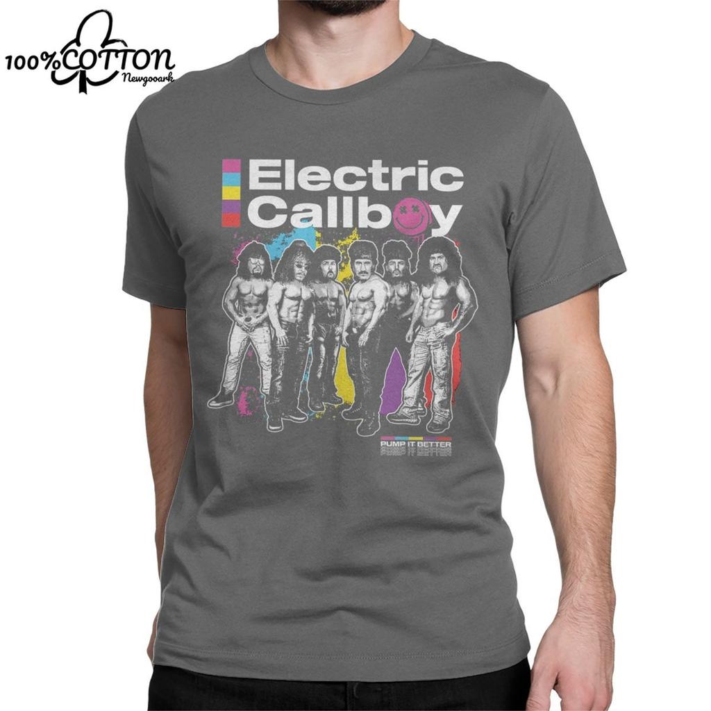 LE Electric Callboy Tour T Shirt Men Women Pure Cotton Casual T-Shirts Round Neck German Music