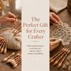 12pcs Antique French Wooden Lace Bobbin Wood Weaving Tools Portable Bobbin Lace Kit  For Beginners