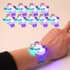 Party LED Light-up Bracelet, Snowman, 10 Pieces