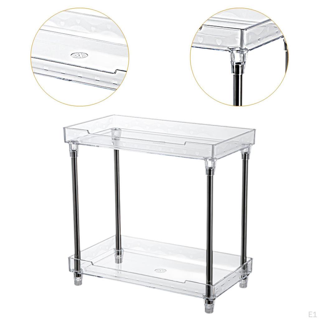 Органайзер для столешницы в ванной комнате, органайзер для косметики, напольная полка для средств по уходу за кожей