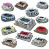 1Set Football Field Paper Puzzle Famous Stadiums Mini 3D Model Puzzle Home Decoration Assembly Football Fan Gifts Boys Girls ZYF