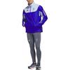 adidas Куртка Color Block Slim Fit с длинным рукавом на молнии, мужские куртки синего цвета JN3003
