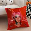 Emotional Rap Singer LLil PPeep Cushion Cover Throw Pillow Cover Hidden Button Durable Polyester Chair Cushion
