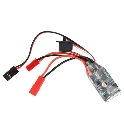 30A 4 8V ESC Двусторонний регулятор скорости двигателя RC для 1 16 1 18 1 24 Автомобиль ЛодкаБез тормоза