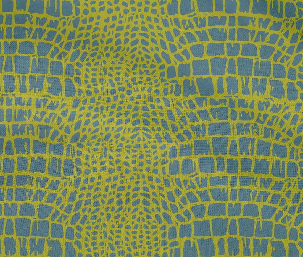 oneOone Хлопковая гибкая ткань лаймово-зеленого цвета, крокодиловая кожа животных, принадлежности для квилтинга, ткань для шитья с принтом в ярдах, 40 дюймов