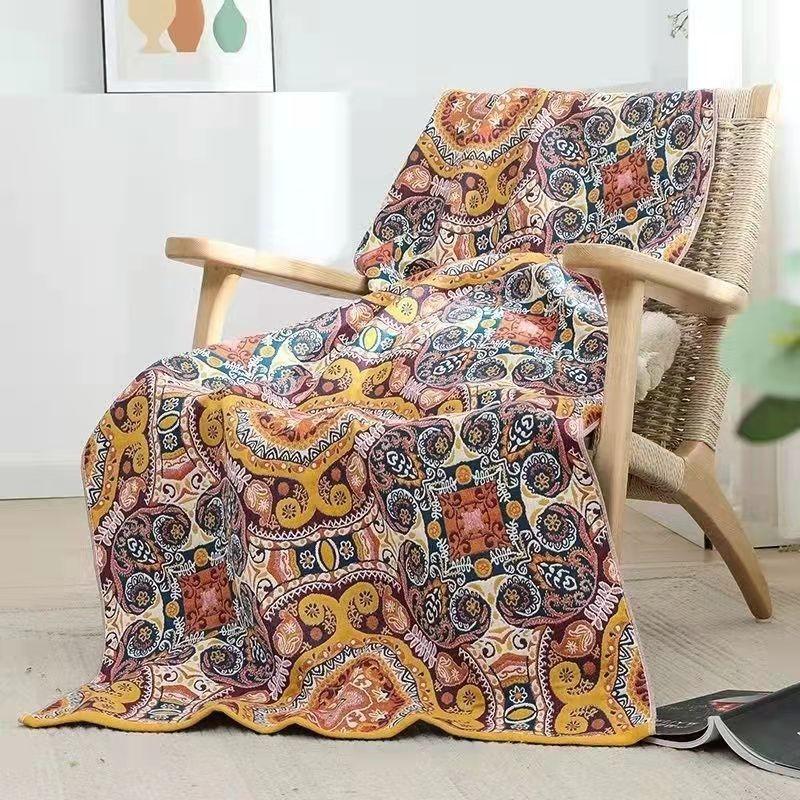 Home Beach Towel 80X160cm Bath Towel Pure Cotton Gauze Towel Men and Women Soft Quick-drying Bath Towel Large Towel Wrap