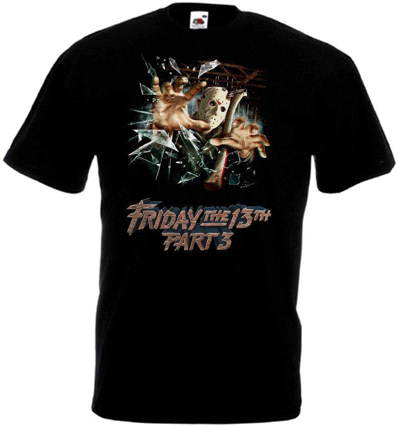 26 Friday The 13th v43 T shirt black movie poster all sizes S-5XL Unisex T-Shirt