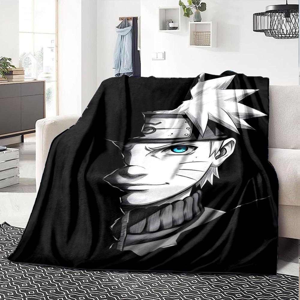Naruto Blanket Soft Warm Cozy Suitable for Livingroom Bedding Sofa Four Seasons Multipurpose Warmthful Decor Birthday Christmas Gift Blanket