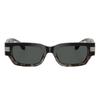 Versace  Ve 4465 545687 53mm Unisex Rectangle Sunglasses Havana
