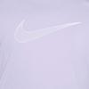 Nike Футболка с круглым вырезом и принтом логотипа, детские топы, светло-фиолетовый DD7639-515