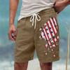 Мужские летние большие повседневные свободные спортивные брюки пляжные шорты