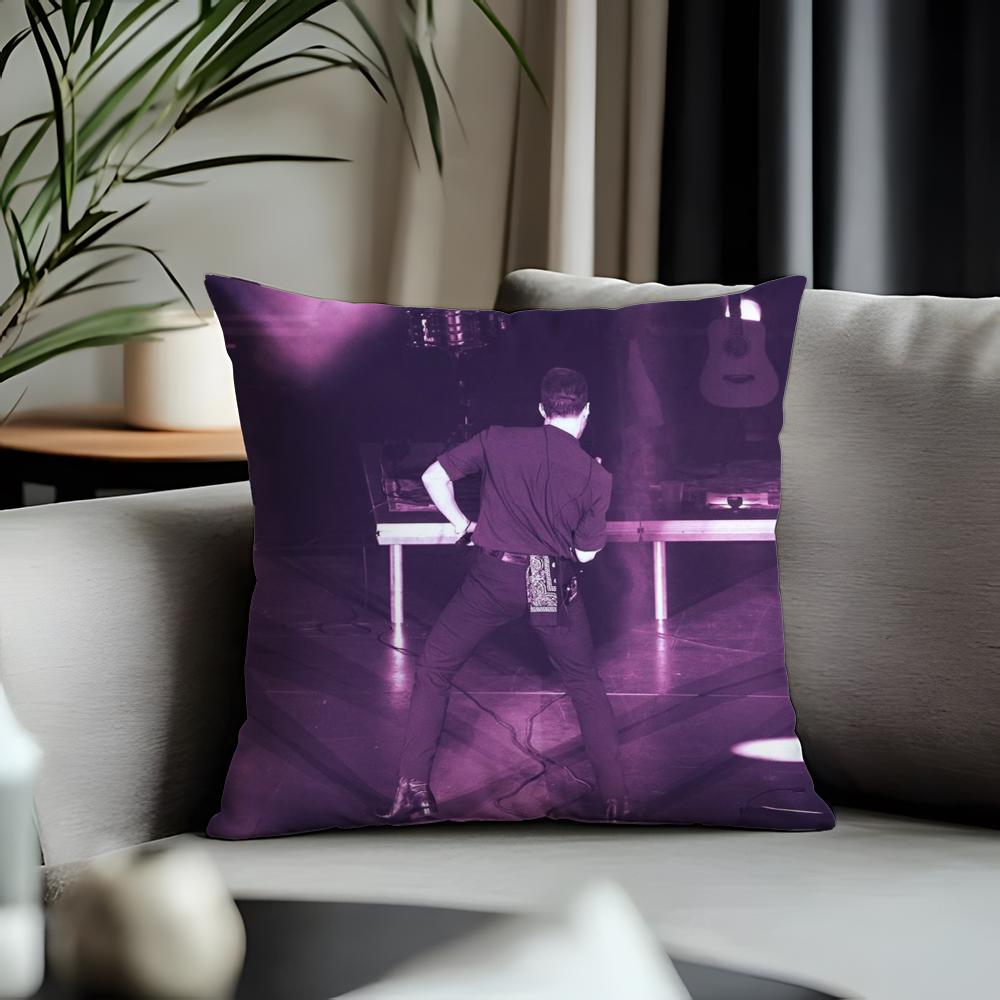 Trending JJose Madero Vizcainoed Cushion Cover Antidustmite Pillowcase Invisible Zipper Silky Short Plush Sofa Cushion Cover