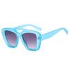  New Fashionable Square Sunglasses For Men And Women Irregular Sun Glasses Female Retro Unique Ocean Lens Big Eyewear
