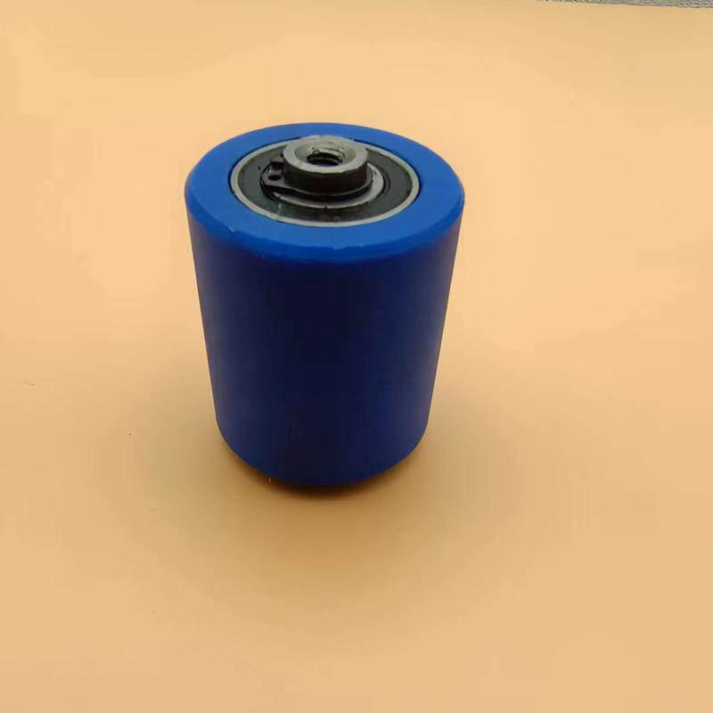 Automatic Case Sealer: Blue Nylon Pressure Wheel Roller Set for Cardboard Box Machinery and Equipment.