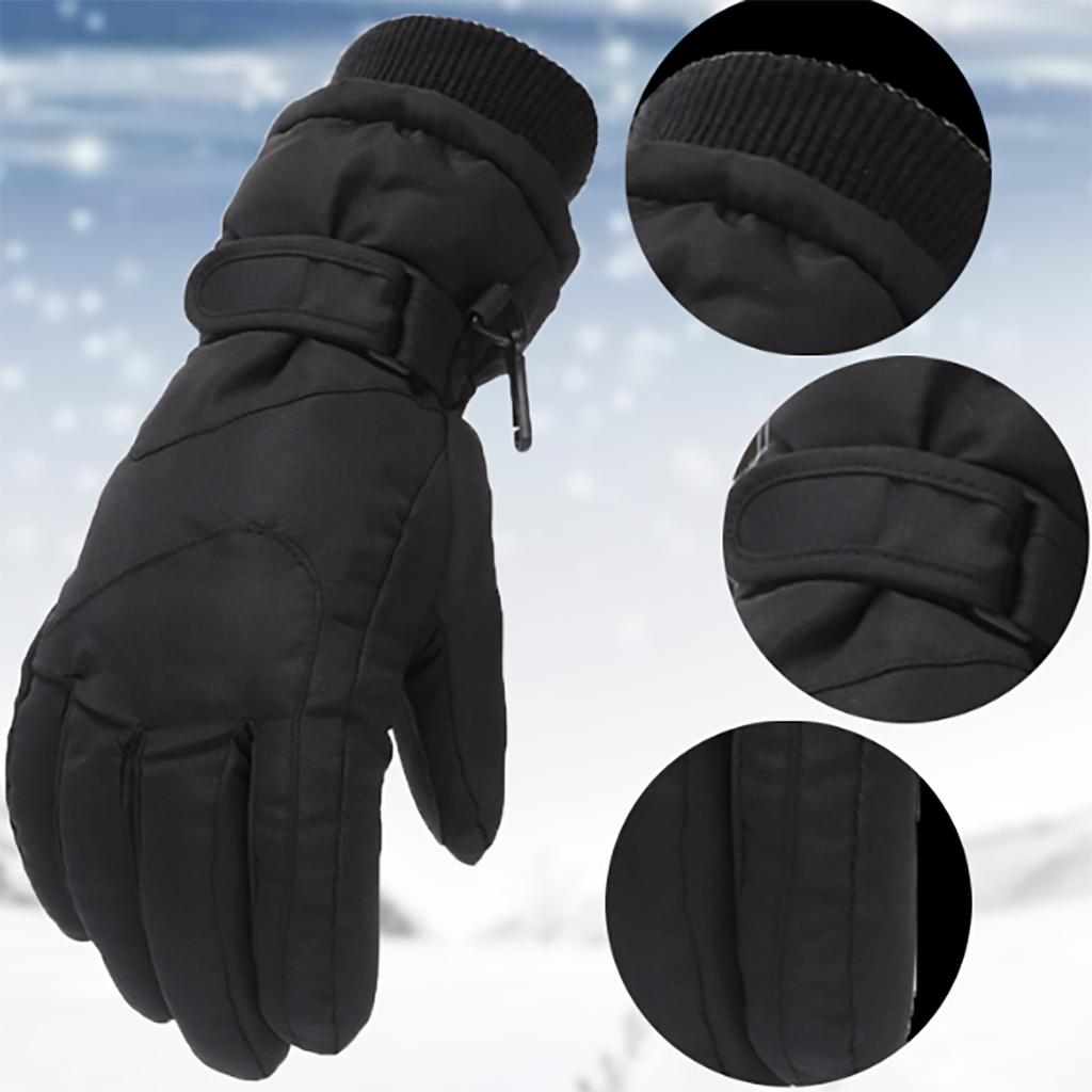 Children's Outdoor Ski Gloves Cycling Gloves Winter Mountaineering Warm Gloves Waterproof